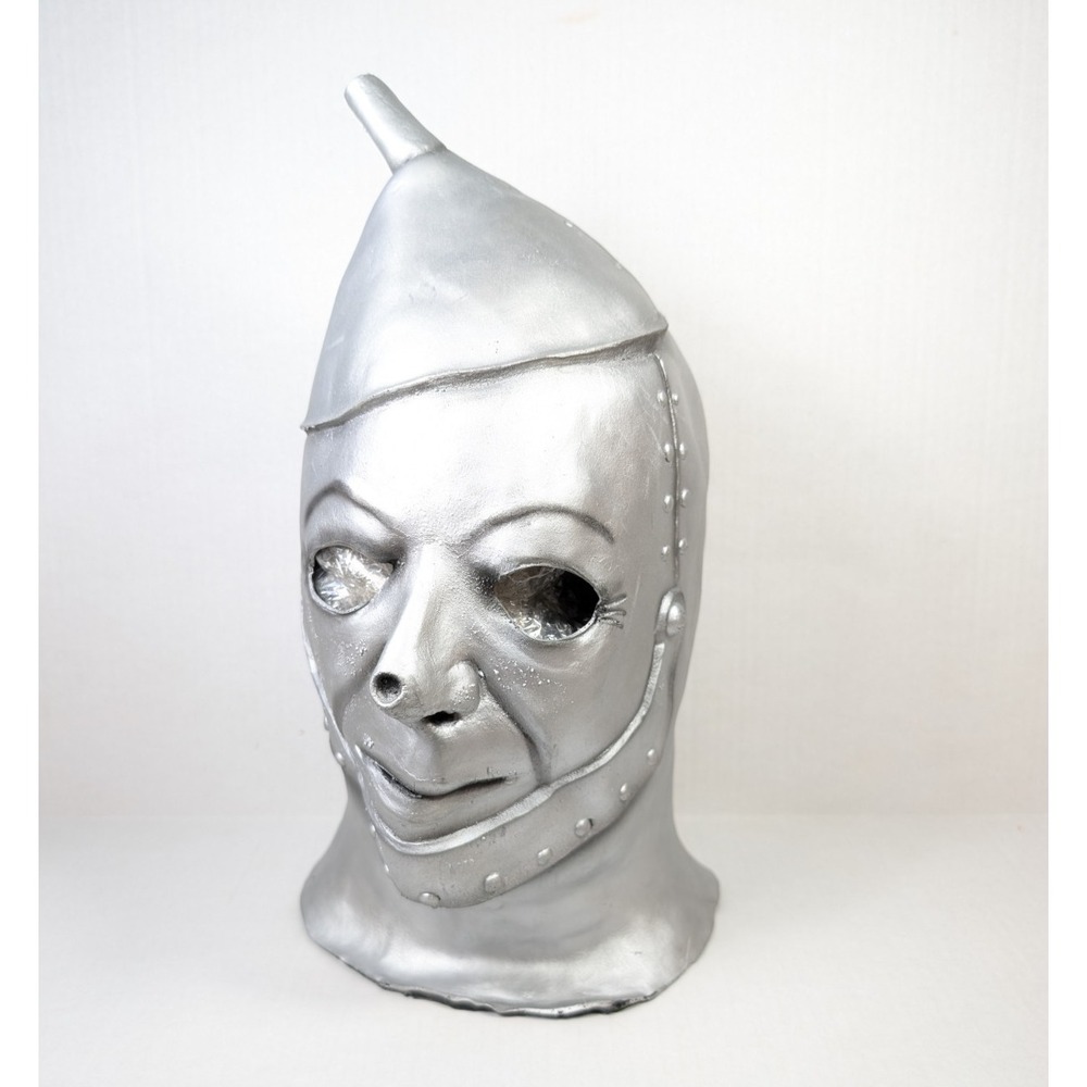 Vintage Wizard of Oz Tin Man Halloween Mask Don Post Studio 1977